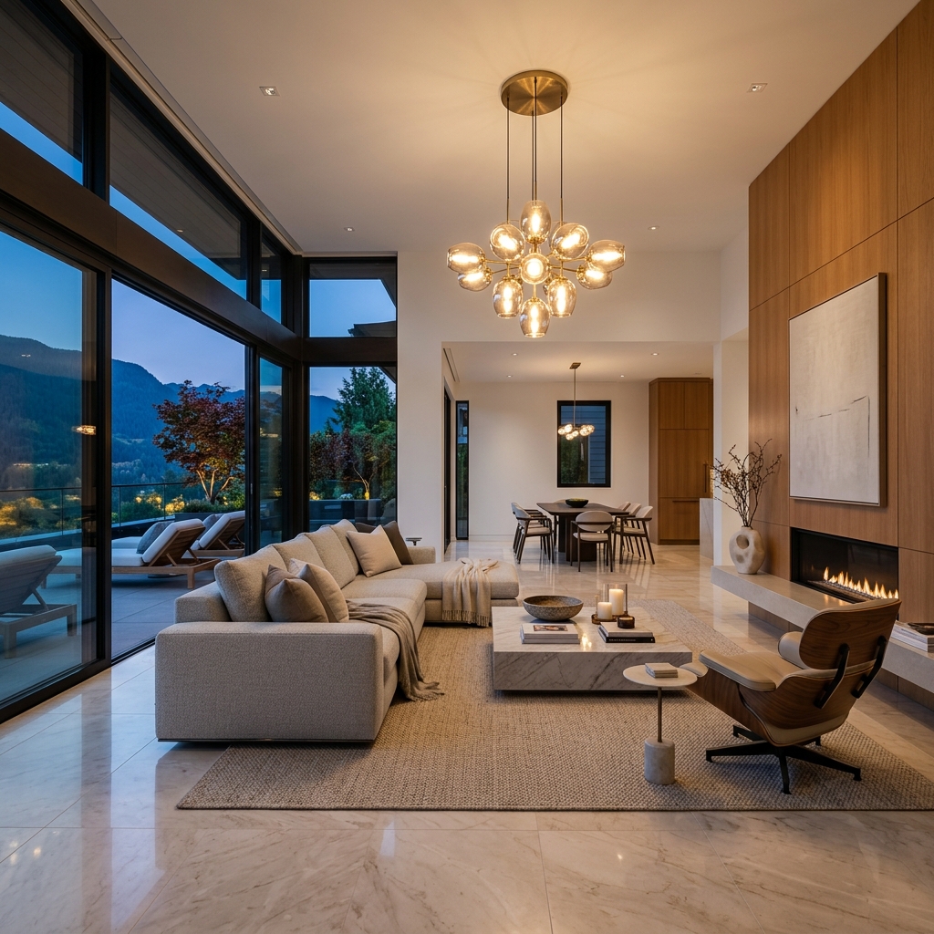 Luxury home interior